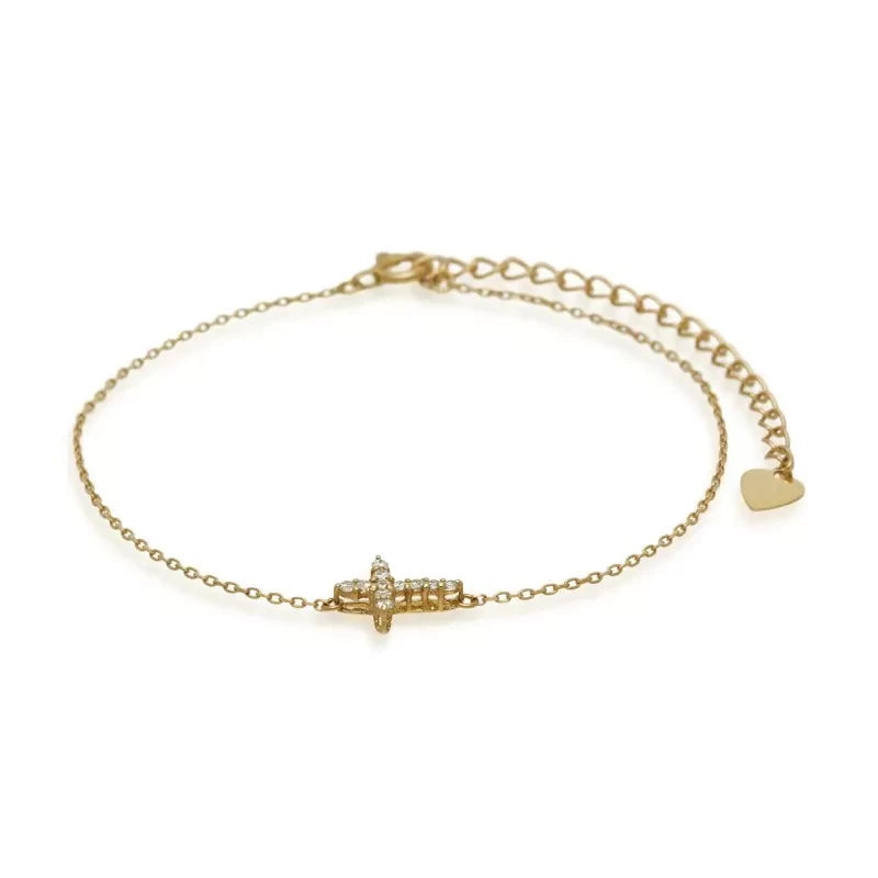 YJ Blessed Cross Bracelet