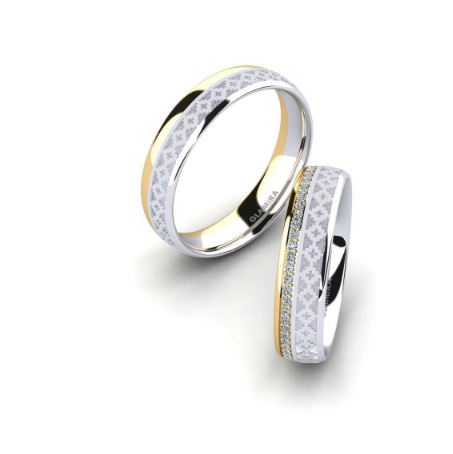 YJ Wedding Ring Immortal Charm 5 mm