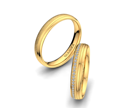 YJ Wedding Ring Sense Mira 5 mm