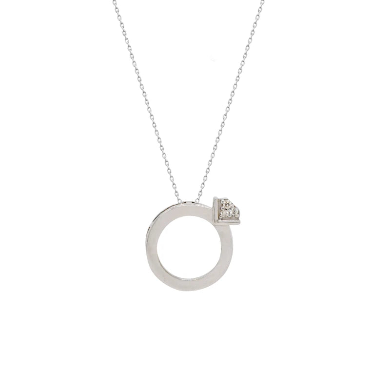 YJ Tiffany Ring Necklace